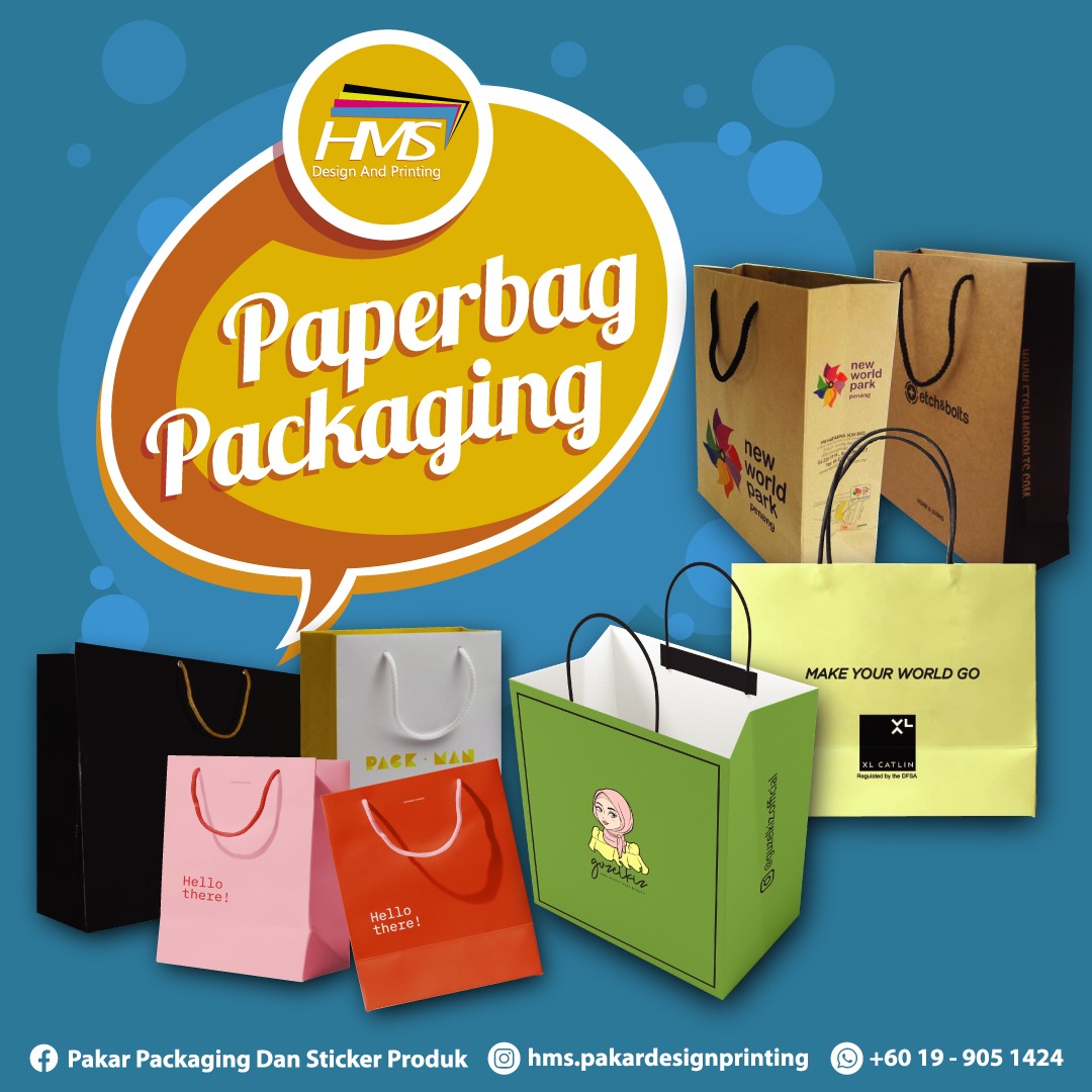 Design dan Printing Paperbag yang Eksklusif dan Menarik HMS